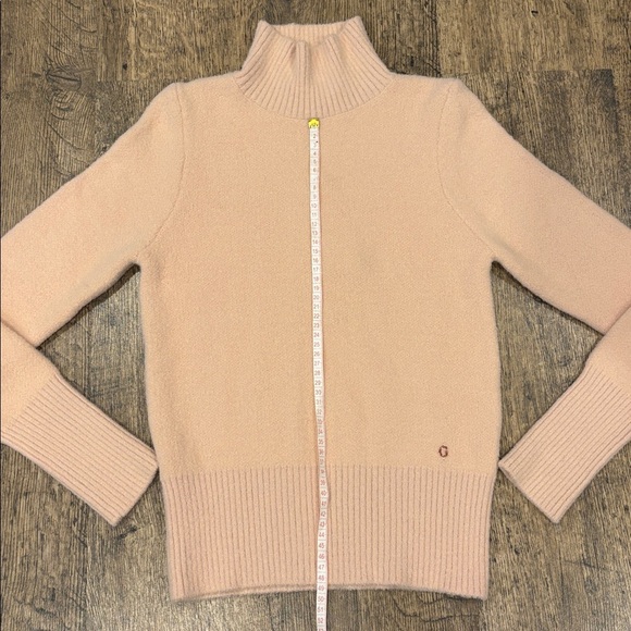 Guess Blush Pink Mock Neck Sweater – Size M - Picture 3 of 9